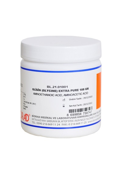 Glisin Glycine Farma Grade 100 Gr.