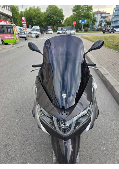Motocam Piaggio X10 350 Ön Cam 2011-2017 Model 73cm Siyah Renkli 4mm