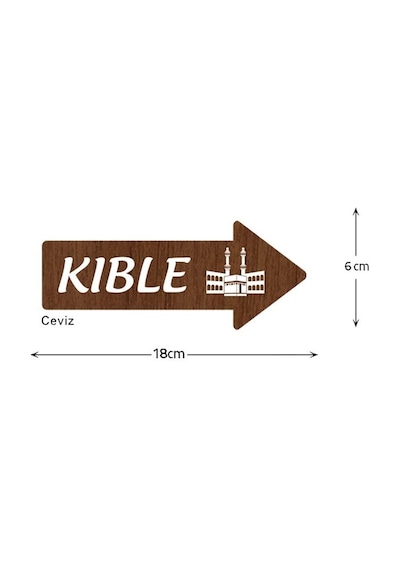 Kıble Yön Levhası Kıble Yön Göstergesi