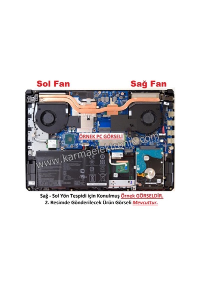 Clevo, Monster 6-31-n5502-102-1, Dfs551205wq0t Fan 1 Adet
