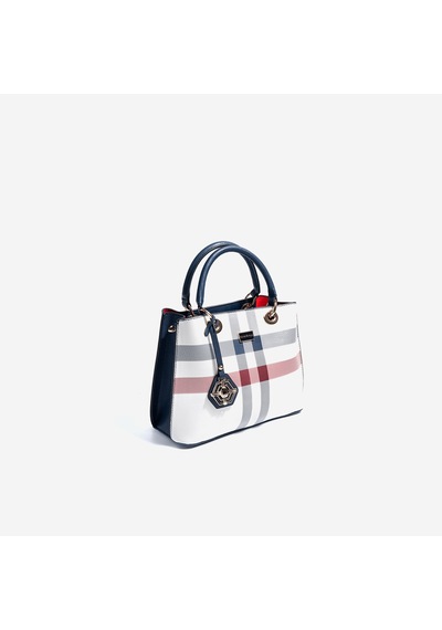 Kadın Silver & Polo Sp1272-mk3 Sılver Polo El Çantası Beyaz-lacivert Beyaz - Lacivert