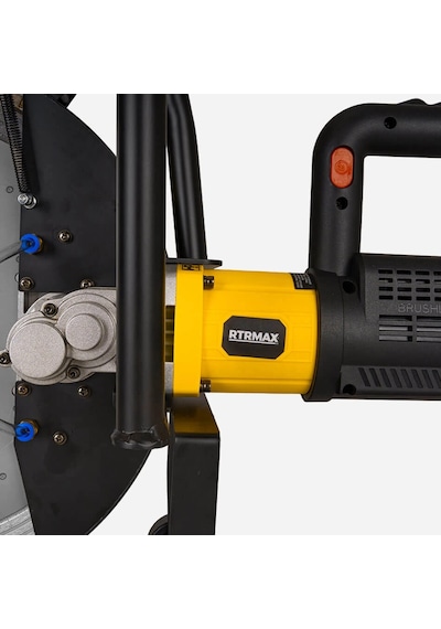 Rtrmax Rtm145hp Beton Asfalt Kesme Makinesi Kömürsüz Motor 5000w 400mm Testere Hpower