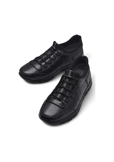 Papatay 3216 Ortopedik Taban Günlük Hakiki Deri Erkek Ayakkabı Kauçuk Taban Casual Ayakkabı Siyah Papatay 3216 Ortopedik Taban Günlük Hakiki Deri Erkek Ayakkabı Kauçuk Taban Casual Ayakkabı Siyah