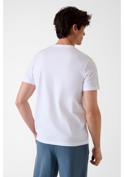 Guess Folco Aktif Regular Fit Erkek T-shirt Z6gı09k2859 Beyaz