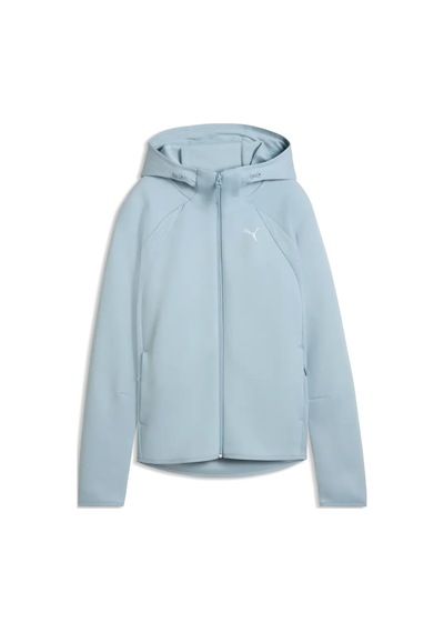 Puma Evostrıpe Full-zip Hoodie Dk Mavi Kadın Kapüşonlu Sweatshirt