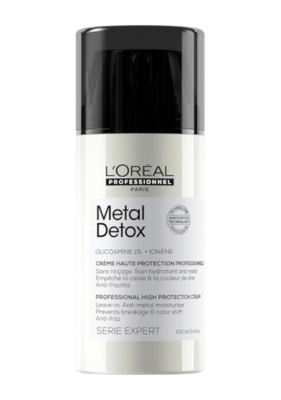 L'oréal Professionnel Serie Expert Metal Detox Yüksek Korumalı Saç Bakım Kremi 100 Ml - Isı Ve Elektriklenme Karş