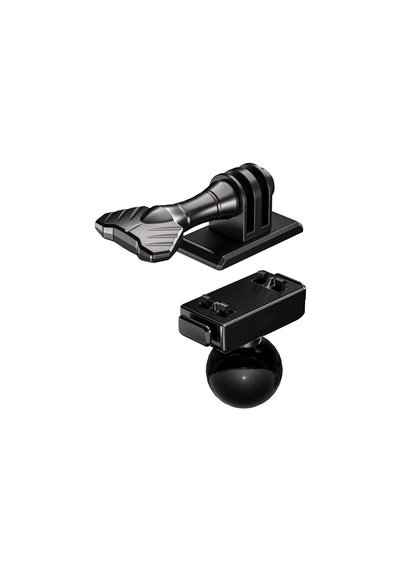 Quıckdock Qdx5-bd Manyetik Ve Kilitli Aksiyon Kamera Montaj Adaptörü Standart Bağlantılı 25mm Toplu Mafsal Uyumlu Değiştirilebilir Aksiyon Kamera Bağlantılı Siyah