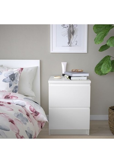 Ikea Malm Komodin, Beyaz, 40x55 Cm Ikea Malm Komodin, Beyaz, 40x55 Cm
