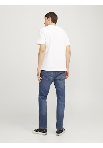 Jack & Jones Erkek Mike Original 223 Comfort Fit Jean Blue Denim