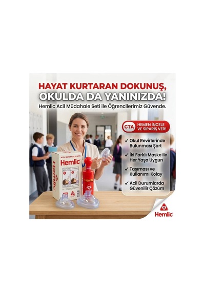Hemlic Acil Durum Müdahale İcin Aparat 2 Başlıklı