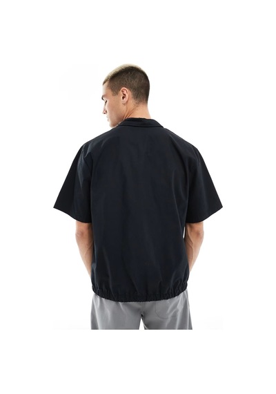 Nike Club Woven Loose Fit Short Sleeve Shirt İn Black Erkek Bol Kesim Dokuma Kısa Kollu Spor Gömlek Siyah Siyah Nike Club Woven Loose Fit Short Sleeve Shirt İn Black Erkek Bol Kesim Dokuma Kısa Kollu Spor Gömlek Siyah Siyah