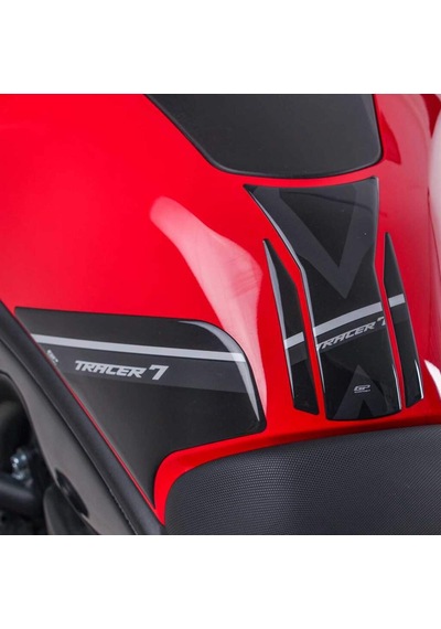 Gp Kompozit Yamaha Mt-07 Tracer 2020-2024 Uyumlu Tank Pad Seti Kırmızı