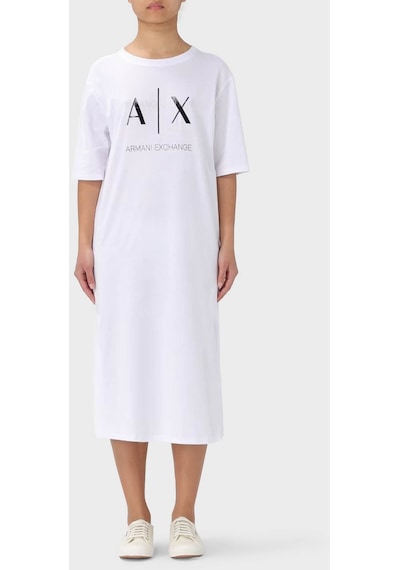 Armani Exchange Bayan Elbise 3dya79 Yj3rz 1000 Beyaz