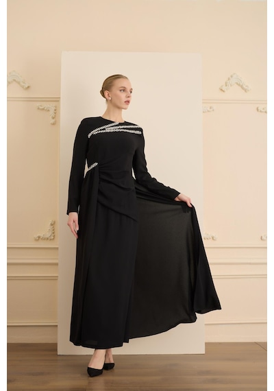 Senna Mıranda Dress Siyah Siyah