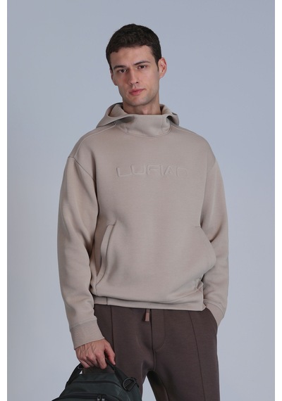 Lufian Erkek Sweat 112030136 Bej Bej
