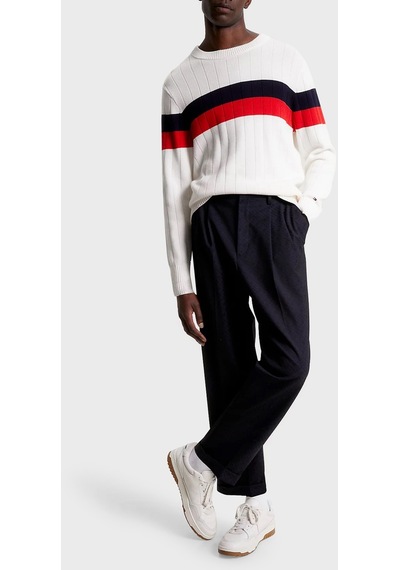 Tommy Hilfiger Erkek Kazak Mw0mw33094 0gy Ekru