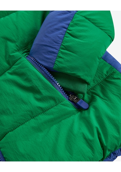 Skechers B Puffer Colorblock Jacket Büyük Erkek Çocuk Lacivert Mont Sk2620140-0533