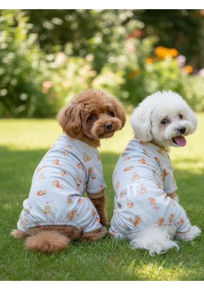 Bejjy Pamuklu Köpek Tulum Pijama
