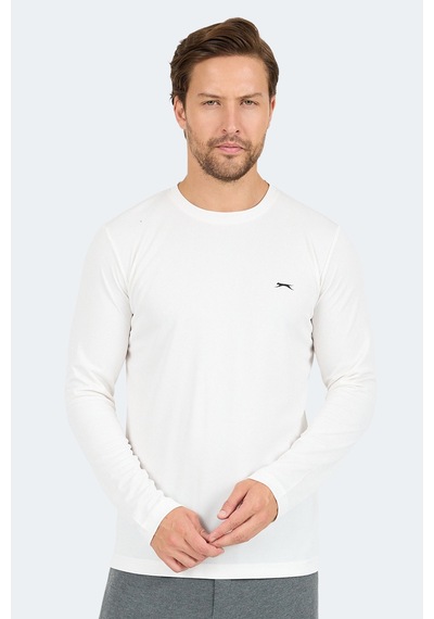 Slazenger Odın I Erkek Beyaz Tişört Beyaz