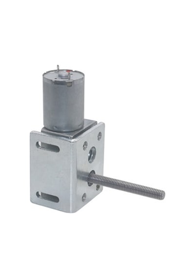 JGY370 DC 12V 60 Rpm Redüktörlü DC Motor 2 Yönde Dönme L Tip Dişli
