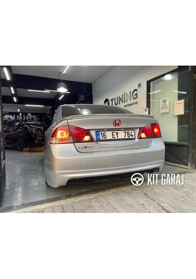 Honda Civic Arka Ek Plastik Boyasız