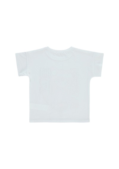 Civil Girls Kız Çocuk Tişört 2-5 Yaş Beyaz 18330g88924s1-1 Beyaz