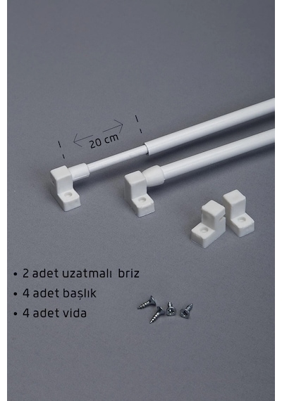 70-90 Cm Ayarlanabilir Briz Çubuğu