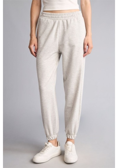 Defacto Jogger Fıt Basic Gri Melanj Eşofman Altı D4234ax26augr93 Gri-gr93