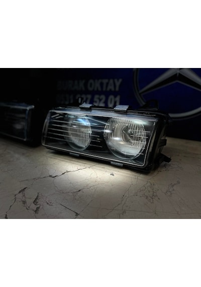 Bmw E36 Mercekli Far Takimi Sag Sol Set Zkw Type 555567909