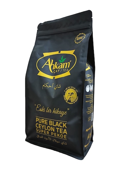 Ahkam Tea 1 Adet 800 Gr'lık Siyah Çay %100 Saf Ceylon Super Pekoe