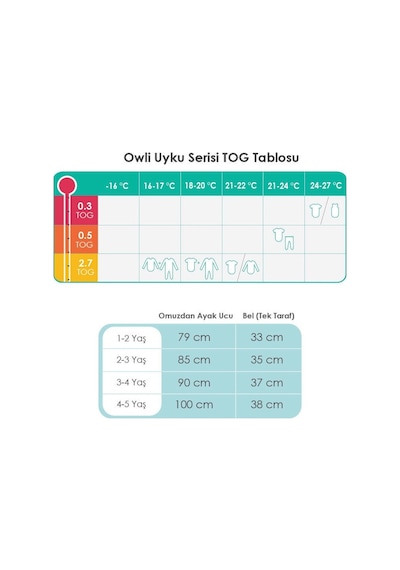 Owli Uyku Tulumu 2.7 Tog Sheep 2-3 Yaş