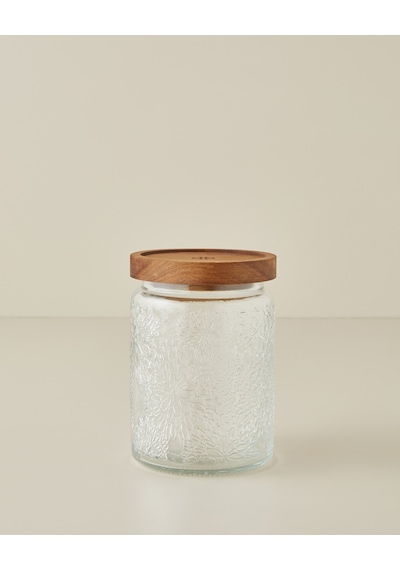 English Home Art Floral Soda Cam Kavanoz 750 Ml Kahverengi