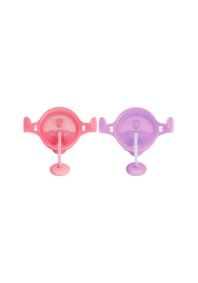 Munchkin Tıklama Kilitli Uçlu Alıştırma Bardağı, 6ay+,207ml,pembe Mor - Pembe