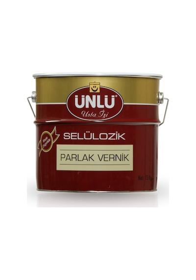 Ünlü Selülozik Parlak Vernik 12Kg
