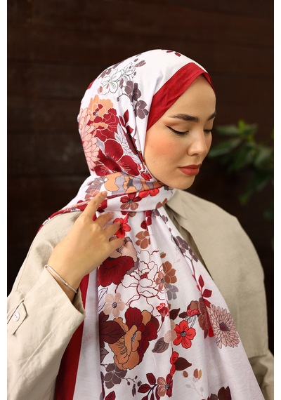 Silk Home Olinda Şal 49004-33 Beyaz
