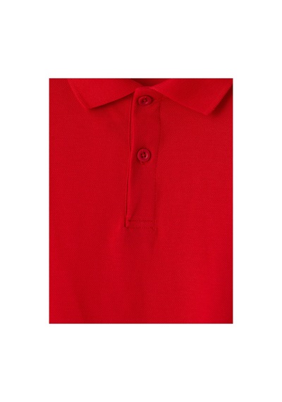 LC Waikiki Alıta Cıty Farkıyla Lcw Kids Kırmızı Polo Yaka Erkek Çocuk Pike Tişört Kirmizi - 924180533 Kirmizi