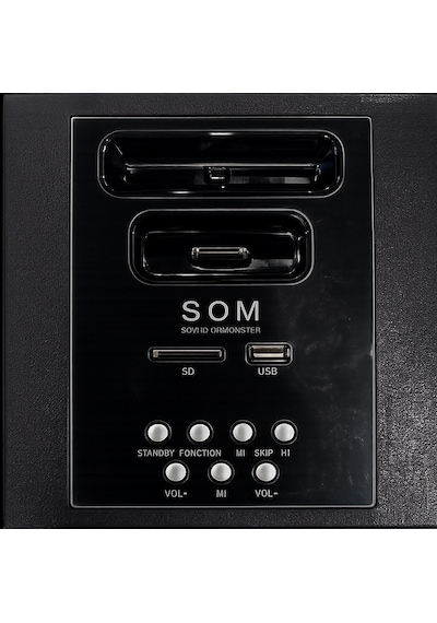 Som Tower Speaker Ohm-7001bluetooth Dikey Hoparlör