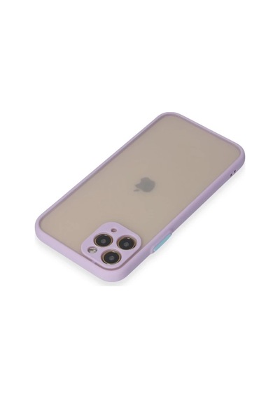 İphone 11 Pro Kılıf Montreal Silikon Kapak - Mor