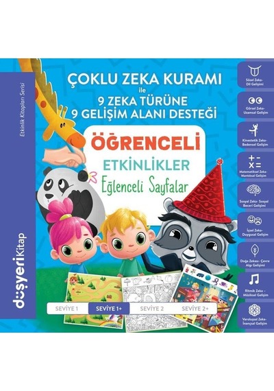 Eğlenceli Sayfalar - Çoklu Zeka Kuramı Öğrenceli Etkinlikler - Ayşe Şule Bilgiç - Düşyeri Yayınları