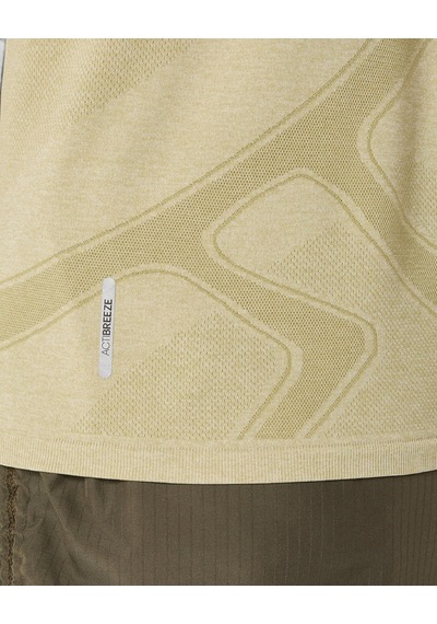 Asics Road Seamless Ss Top Kadın Yeşil Kısa Kollu Tshirt 2012d292-300
