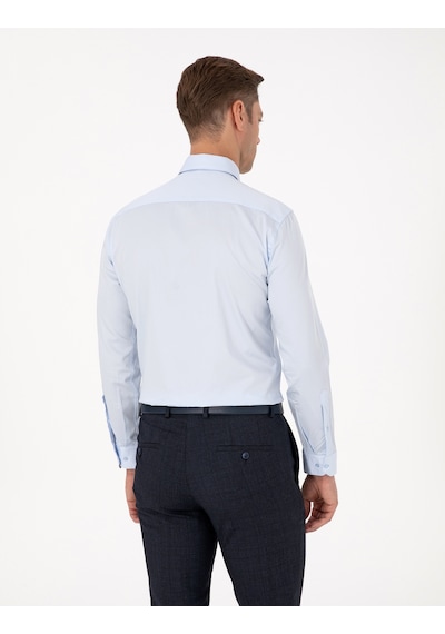 Pierre Cardin Erkek Açık Mavi Gömlek Basic 50315407-vr003