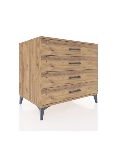 Kronos Şifonyer 4 Çekmeceli 88x59x80 Çam-çam Çam