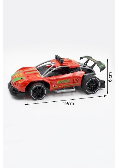 Super Speed Racing 1:20 Ölçekli Şarjlı Uzaktan Kumandalı Araba - 4 Kanallı Yarış Arabası Kırmızı