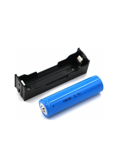2 Adet 18650 Pil Yuvası Pcb Tip Tekli 3.7 V Li Ion Battery Holder Rodevino