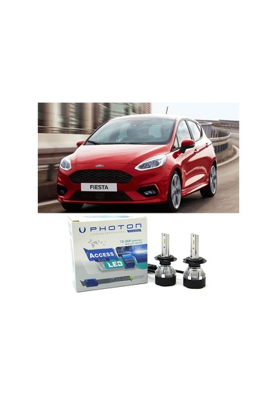 Ford Fiesta Mk7 Kısa Far Ampulü H7 Access Yeni Seri Beyaz 2017-2022