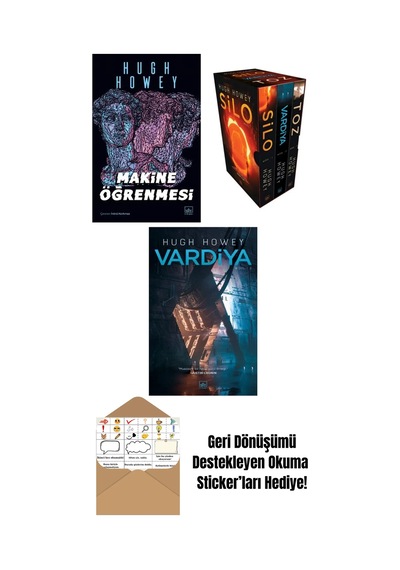 Makine Öğrenmesi + Wool Serisi Kutulu Set 3 Kitap + Vardiya Wool Serisi 2. Kitap