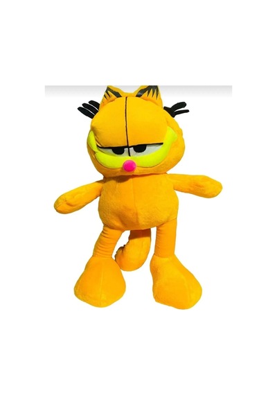 Garfield Peluş Oyuncak Mega Büyük Boy Garfield Peluş Oyuncak 55 Cm. Turuncu - Siyah