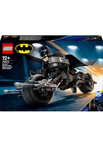 LEGO® 76273 DC Batman™ Yapım Figürü ve Bat-Pod Motosiklet 713 Parça