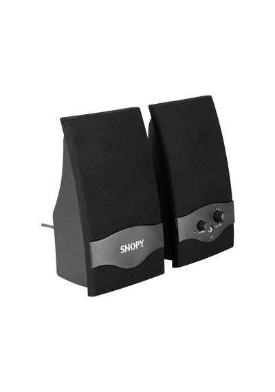 Snopy Sn-84 3W Rms 1+1 Siyah Usb Hoparlör Siyah