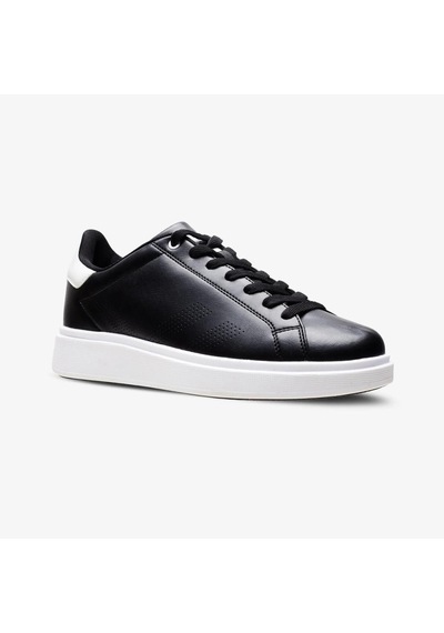 Lescon Loyal Siyah Beyaz Comfort Casual Anatomik Günlük Spor Ayakkabı Siyah